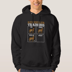 Red Heeler Dog Trainer Hoodie