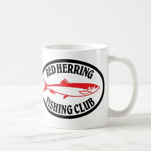 Red Herring Fishing Club Coffee Mug (Right)