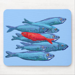 Red Herring Mouse Mat