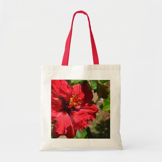 Red Hibiscus Bag (Front)