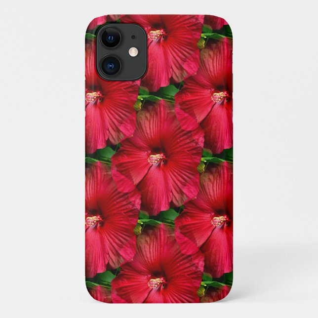 Red Hibiscus...... Case-Mate iPhone Case (Back)