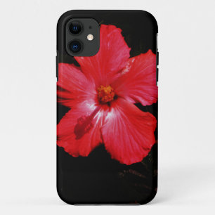 Red Hibiscus iPhone 11 Case