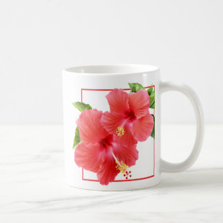 Red Hibiscus Coffee Mug