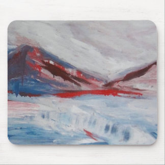 RED HILLS OF ICEBERG MOUSE MAT