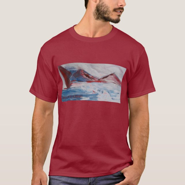 RED HILLS OF ICEBERG T-Shirt (Front)