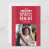 Red | Holiday Baking Spirits Bright Photo