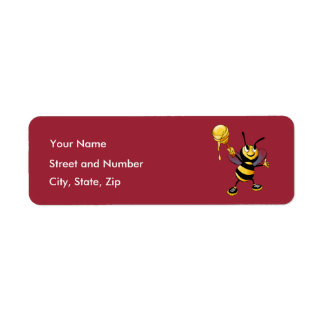 Red Honey Bee Rosh HaShana