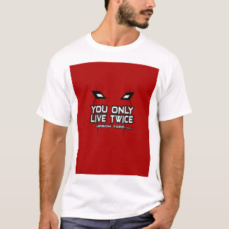 Red Hood-  You Only Live Twice Graphic  T-Shirt