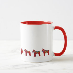Red Horse Coffee Mug