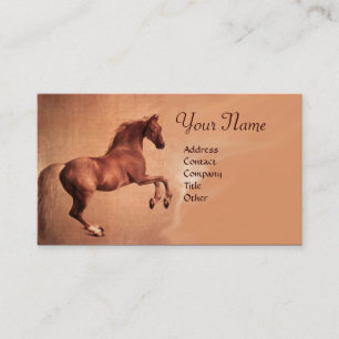 RED HORSE Monogram Business Card