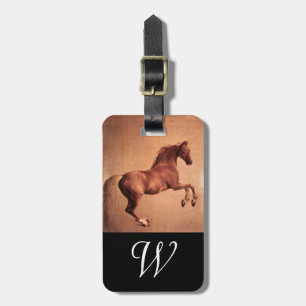 RED HORSE  Monogram Luggage Tag