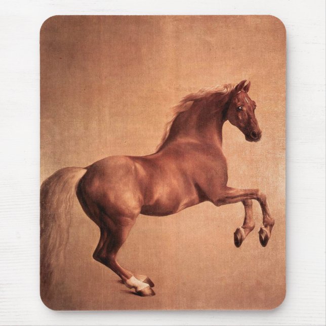 RED HORSE MOUSE MAT (Front)