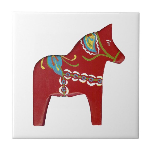 Red Horse Tile (Front)