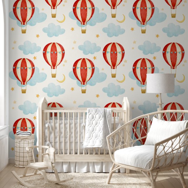 Red Hot Air Balloons Wallpaper (Kids)