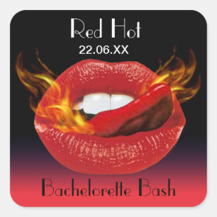 Red Hot Bachelorette Bash Seal