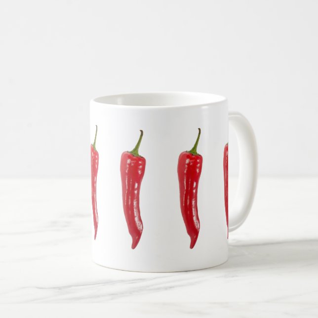 Red Hot Chili Coffee Mug (Front Right)
