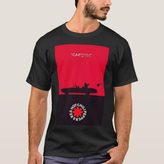 Red Hot Chili Peppers – Scar Tissue Music Video Ar T-Shirt (Front)