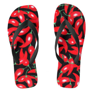Red Hot Chilli Flip Flops