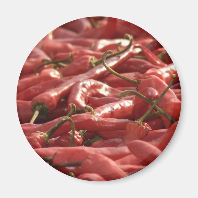 Red hot Chilli magnet (Front)