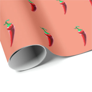 Red Hot Chilli Pepper Wrapping Paper