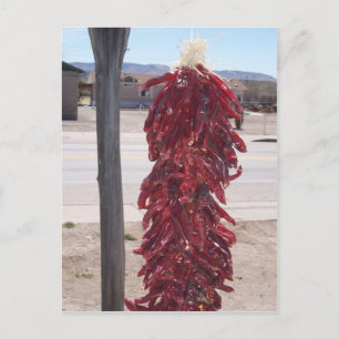 red hot chilli peppers in Hatch New Mexico Postcard