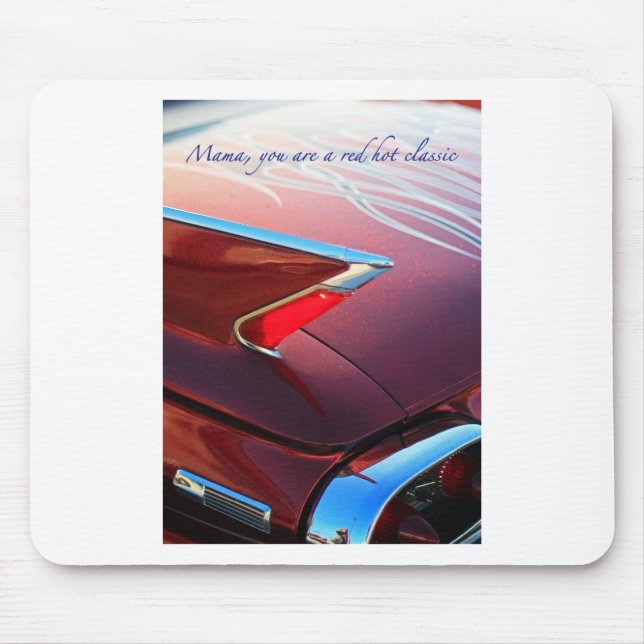 Red Hot Classic Mouse Mat (Front)