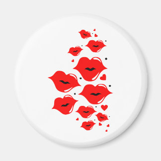 Red Hot Lips Magnet