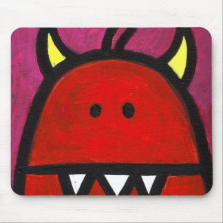 Red Hot Monster Mouse Mat