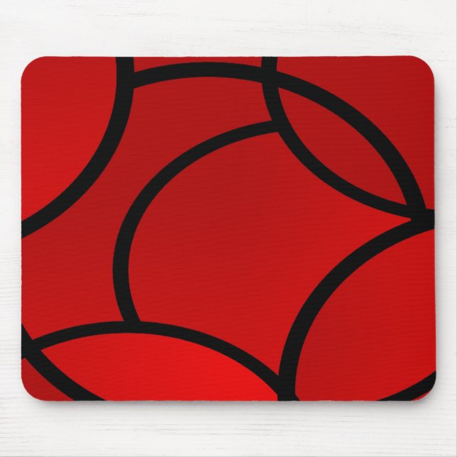 Red Hot Mouse Mat (Front)