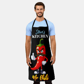Red Hot Mr Chilli  Apron