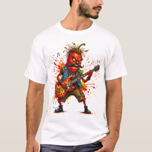 Red Hot Mr Chilli Rockstar T-Shirt