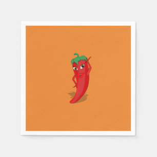 Red Hot Pepper Diva Napkin