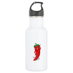 Red Hot Pepper Diva Stainless 532 Ml Water Bottle