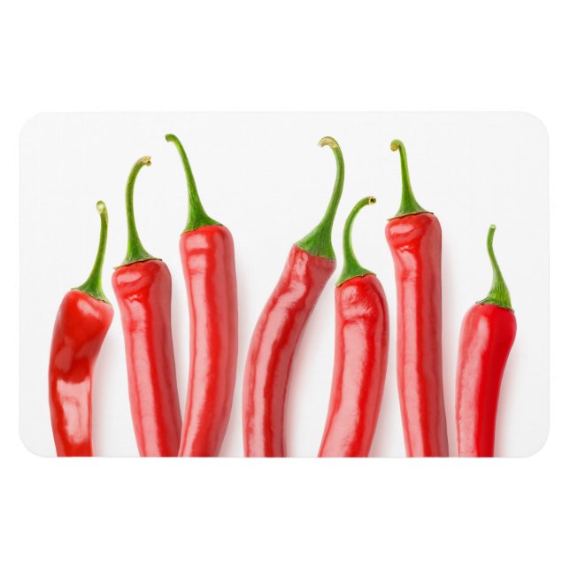 Red hot pepper magnet (Horizontal)