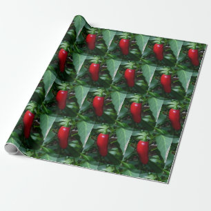 Red Hot Pepper Wrapping Paper