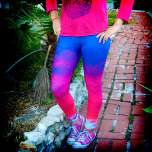 Red hot pink blue clouds sunrise photo bold modern leggings<br><div class="desc">Be a trendsetter in these super stunning photography leggings of a brilliant red, hot pink, purple, and blue sunrise! Work out, run errands, or just hang out. So unique, you’ll never have to worry about any copycats! Add a solid black top for the ultimate in casual sophistication. I also offer...</div>