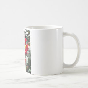 red hot pink daisy / daisies flowers coffee mug