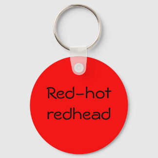 Red-hot redhead key ring