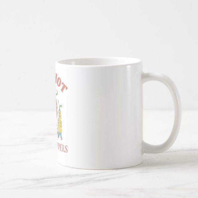 red hot silly peppers  coffee mug (Right)