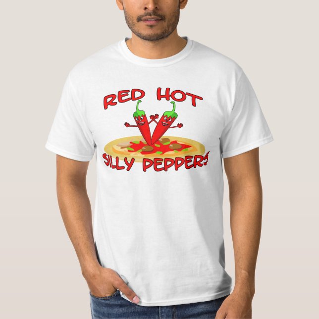 Red Hot Silly Peppers Tee Shirt (Front)