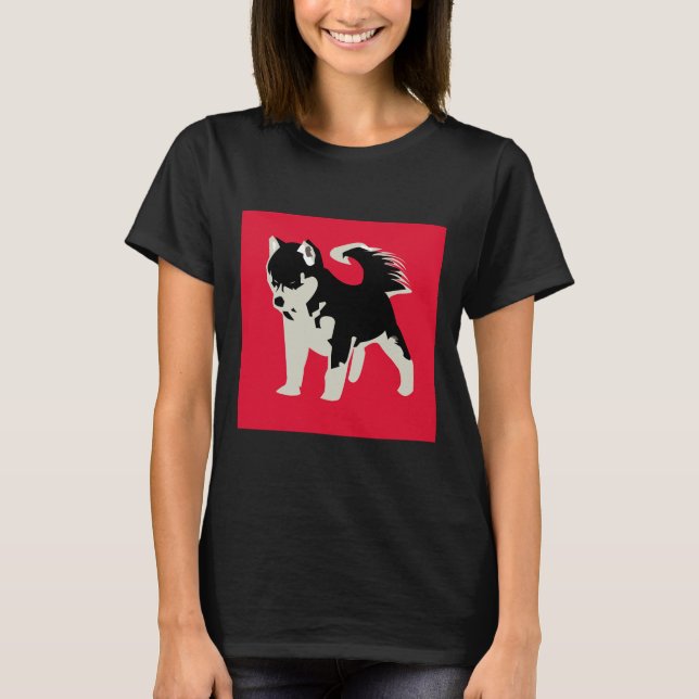 Red Husky T-Shirt (Front)