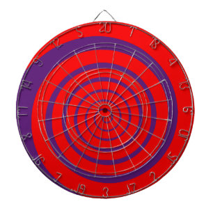 red hypnotic spiral image dartboard