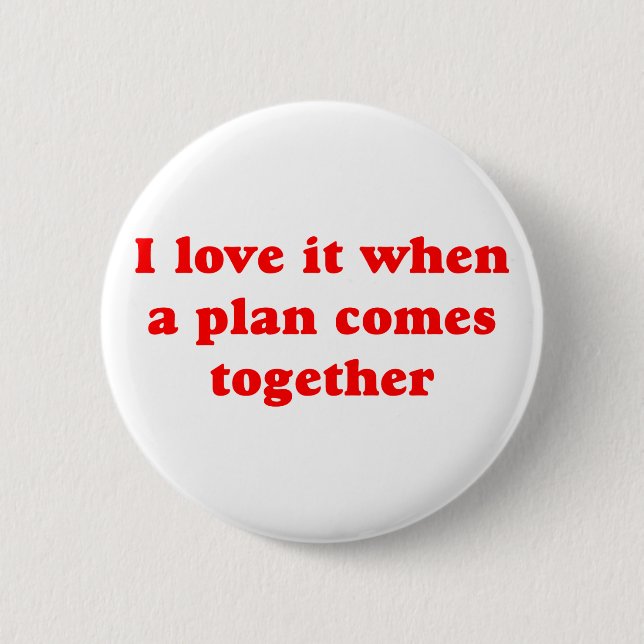 Red I Love It Button (Front)