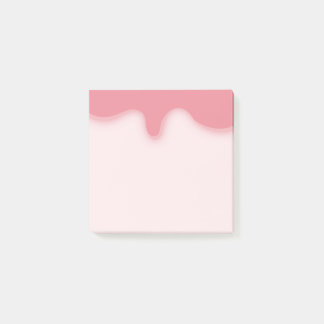 Red ice cream post it note pad