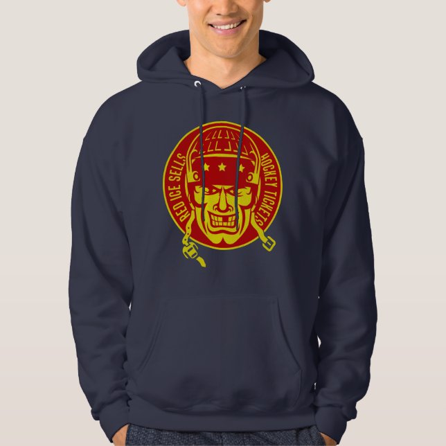 Red Ice Sells Hockey Tickets Hoodie (Front)