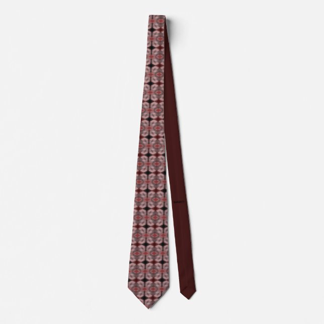 Red illusion tie (Front)