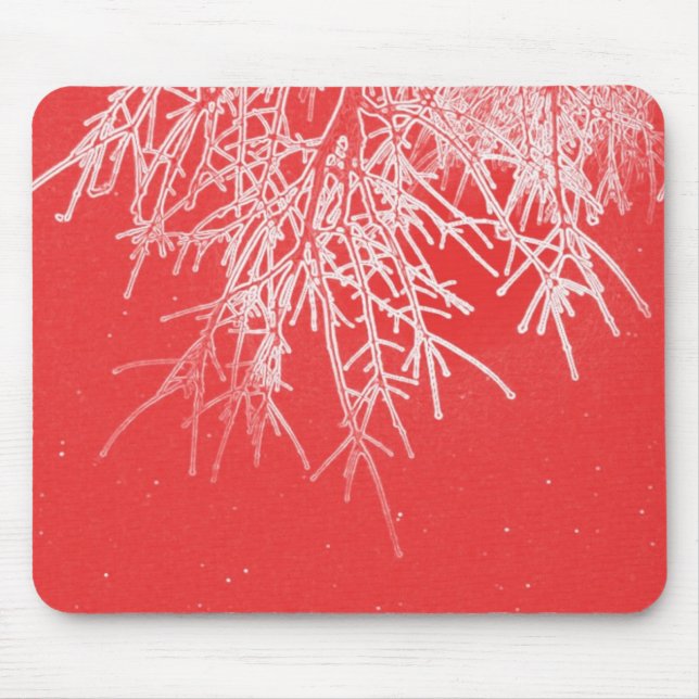 Red in Art Mouse Mat (Front)