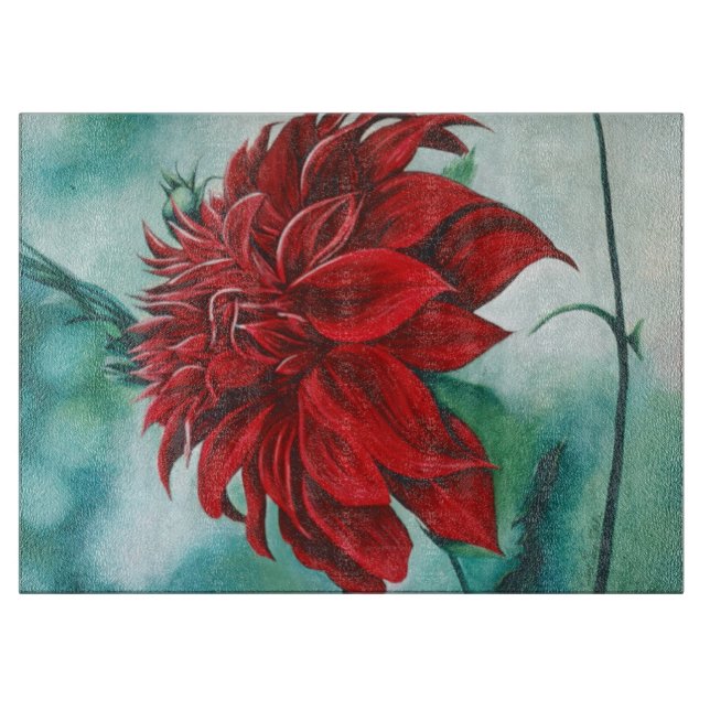 Red in Fury Cutting Board (Front)