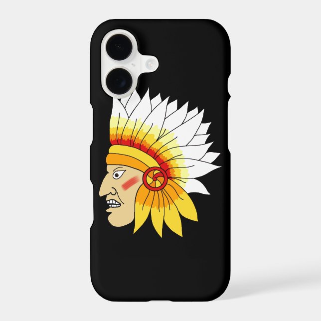 Red Indian Head (Back)