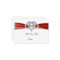 Red Infinity Heart Wedding Table Place Card
